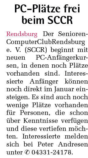 Hallo Rendsburg 2018 01 17